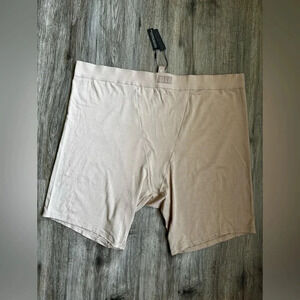 Skims Women's Tan and Cream Boxers-and-briefs Size 3X NEW